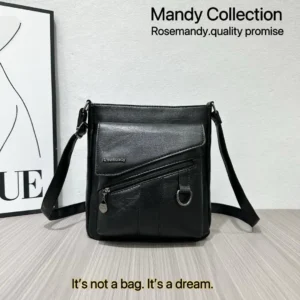 RoseMandy Black Bag