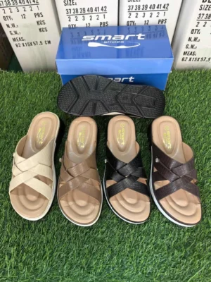 Smart Shoes cork-sole wedges